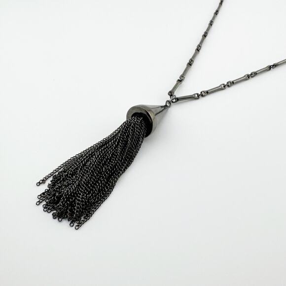 Eddie Borgo Cone Tassel Necklace - Picture 4 of 8